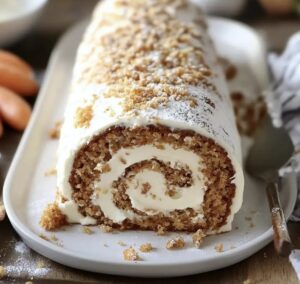 Carrot Cake Roll Recipe
