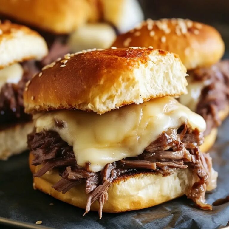 French Dip Sliders Recipe