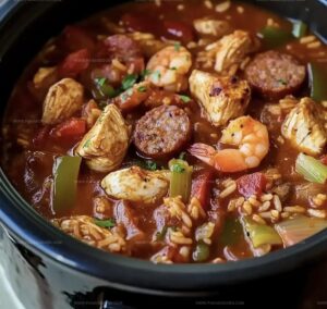 Slow Cooker Jambalaya Recipe