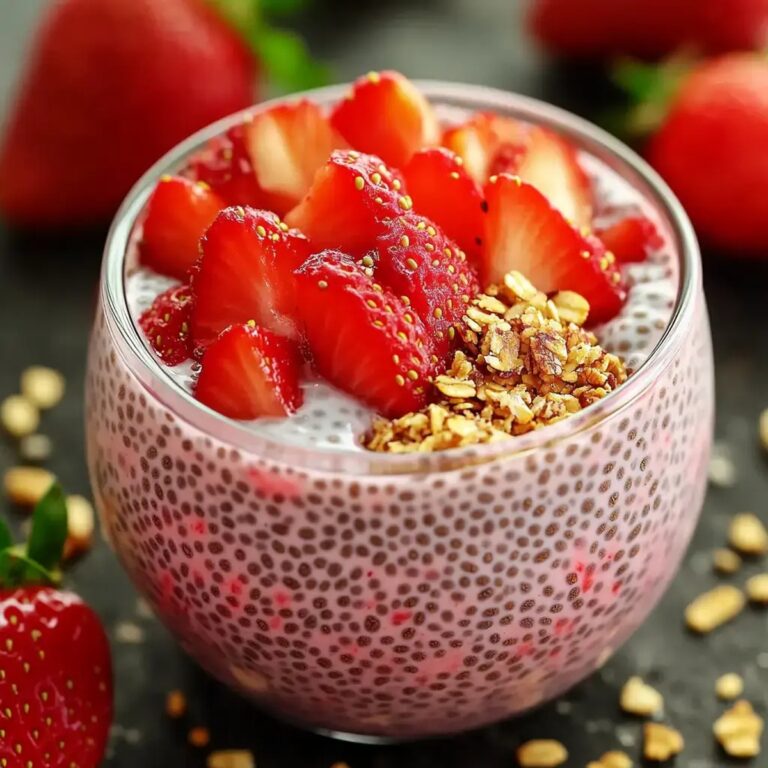 Strawberry Chia Seed Pudding Recipe
