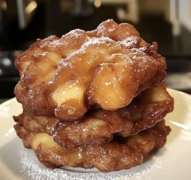 Crispy Apple Fritters Recipe