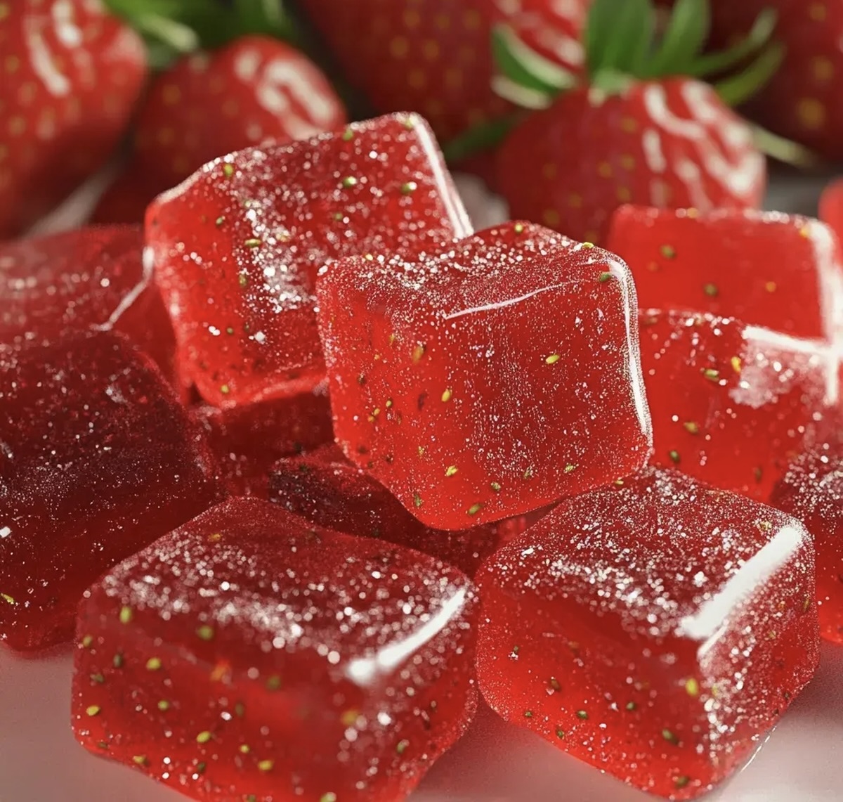 Sour Strawberry Gummies Recipe