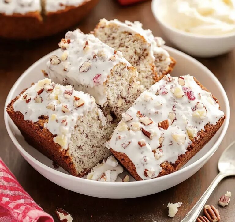 Hummingbird Bread with Cream Cheese Frosting Recipe