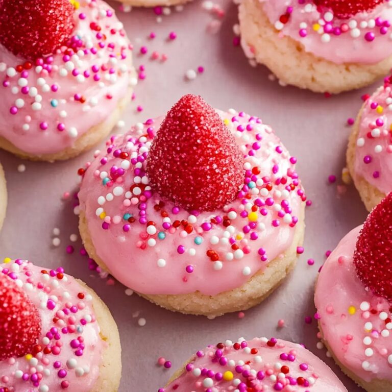 Strawberry Kiss Cookies Recipe
