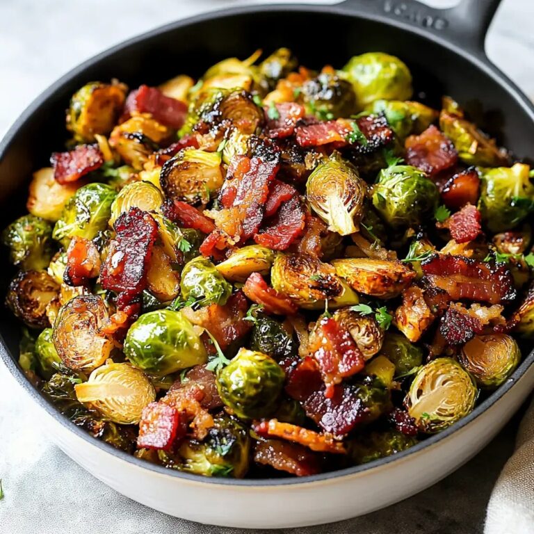 Sweet Crispy Brussels Sprouts Recipe