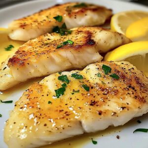 Lemon Butter Fish Fillet Recipe