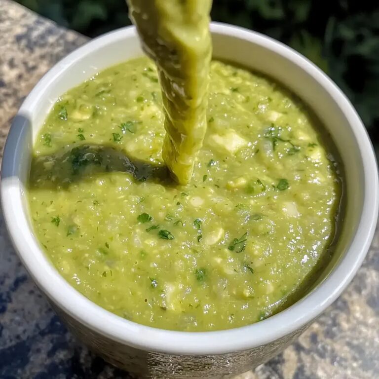 Tomatillo Avocado Salsa Recipe