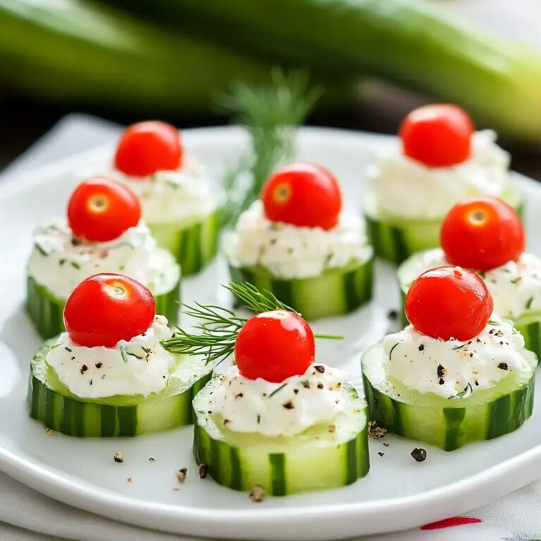 Cucumber Bites Recipe
