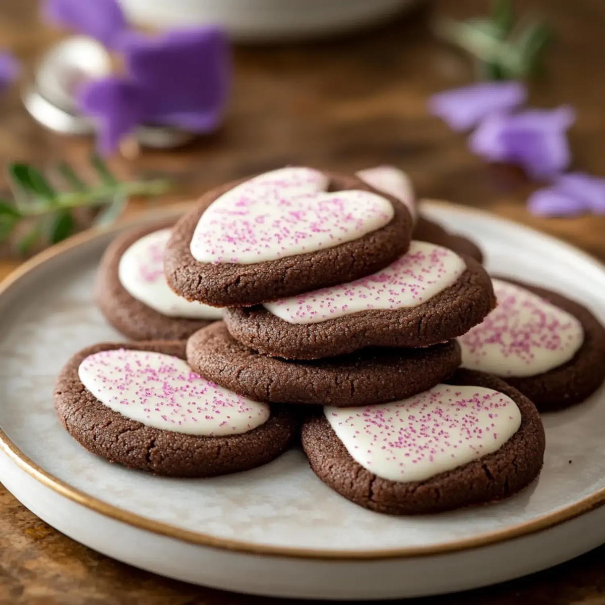 Chocolate Sugar Cookies Recipe