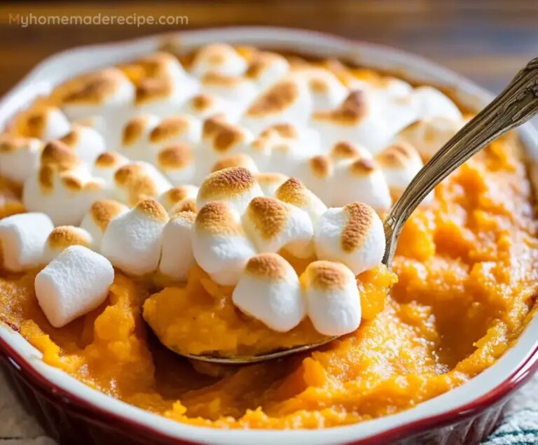 Classic Sweet Potatoes with Marshmallows Recipe