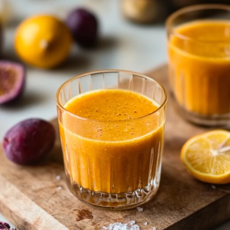 Homemade Wellness Immunity Shot Recipe