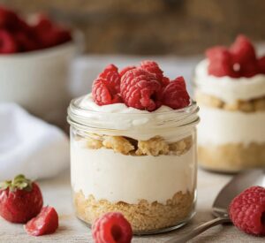 No-Bake Cheesecake Jars Recipe