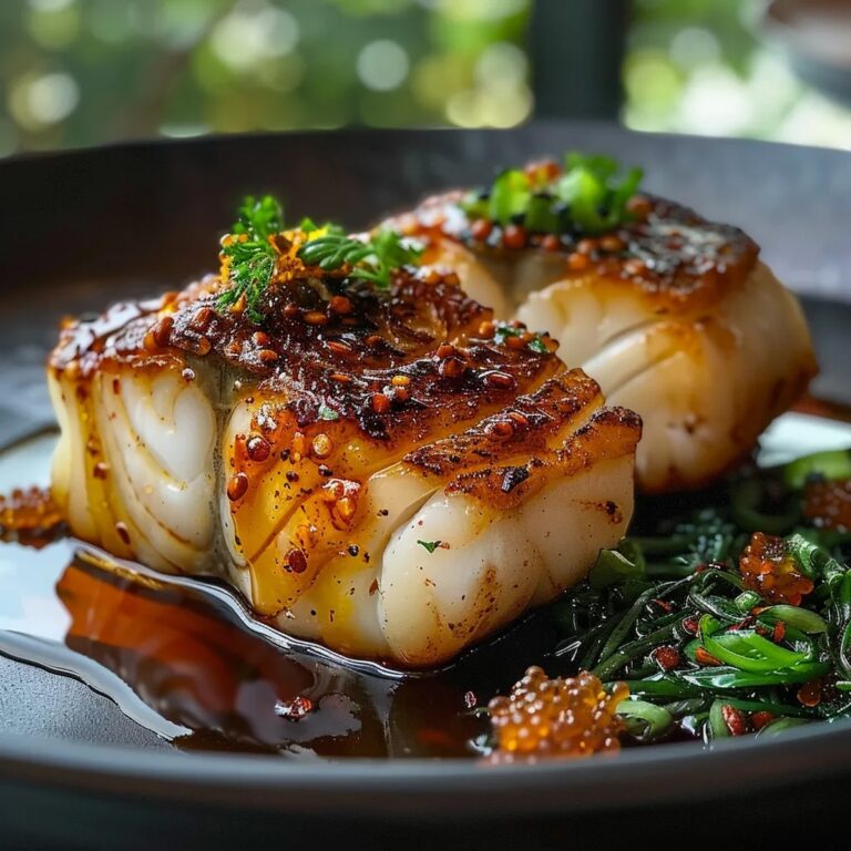 Ginger Soy Glazed Cod Recipe