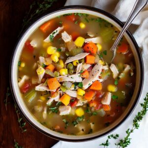 Turkey Vegetable Soup Recipe