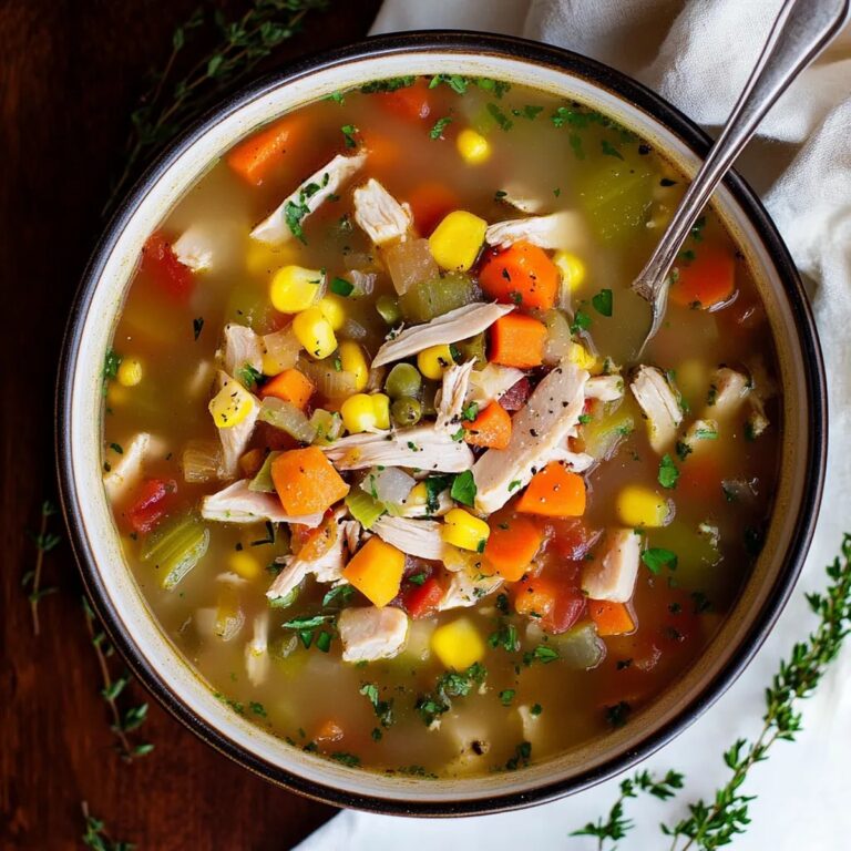 Turkey Vegetable Soup Recipe