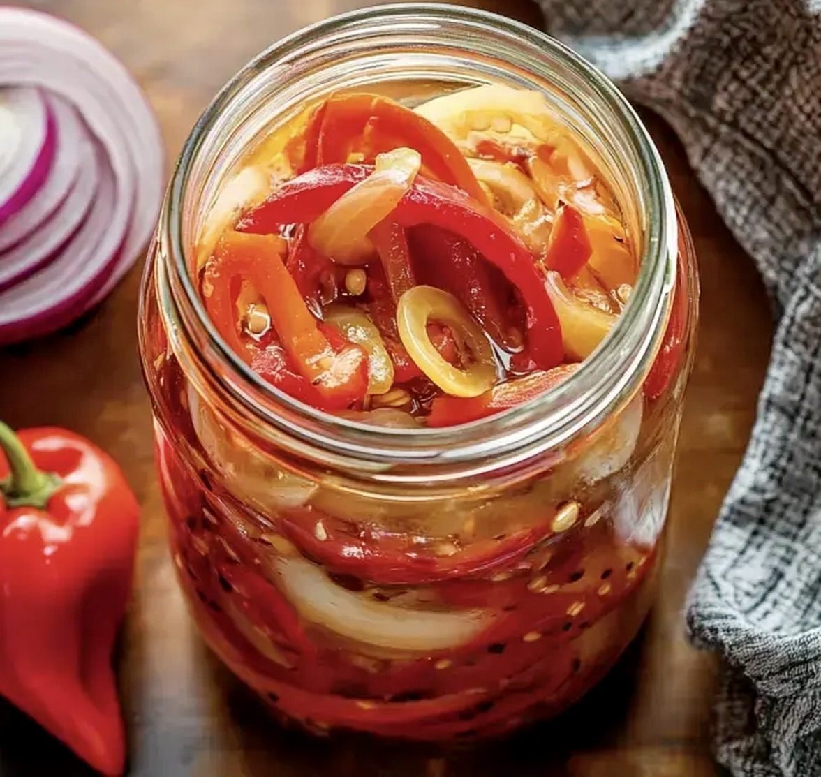 Zesty Pickled Peppers Recipe