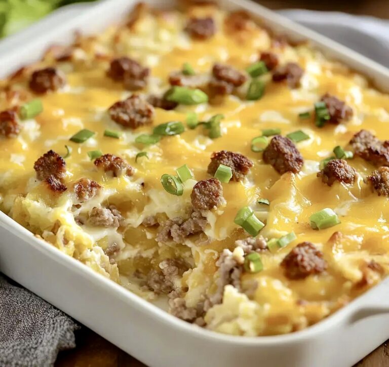 Sausage Hashbrown Casserole Recipe