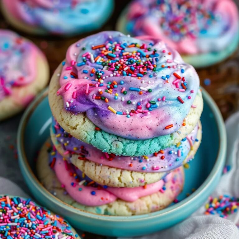 Unicorn Cookies with Sprinkles Recipe