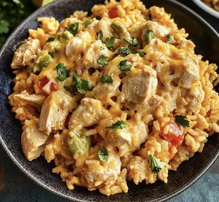 Pollo Loco - Mexican Chicken and Rice with Queso Recipe