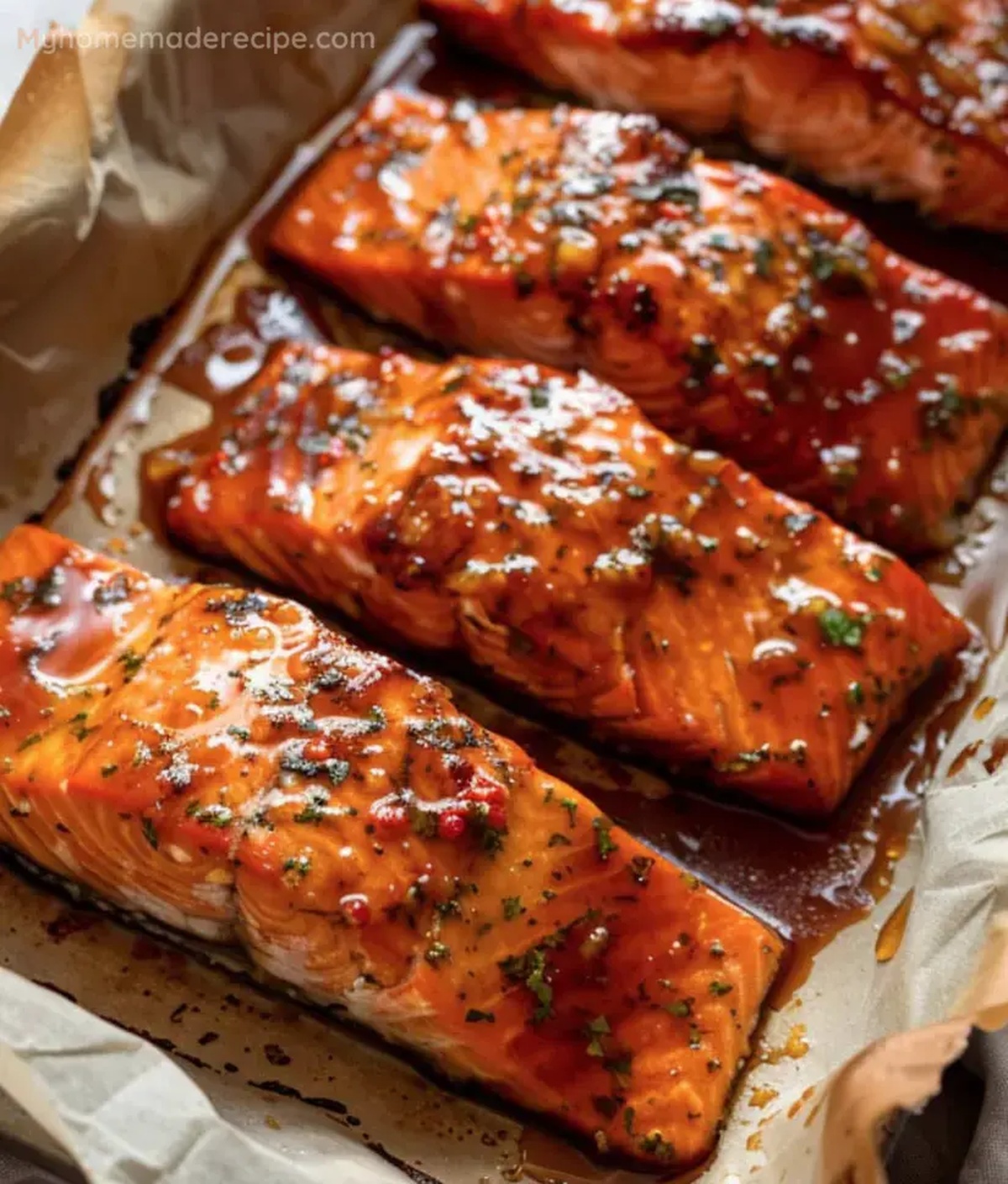 Sweet and Savory Honey Glazed Salmon - Perfectly Baked Recipe