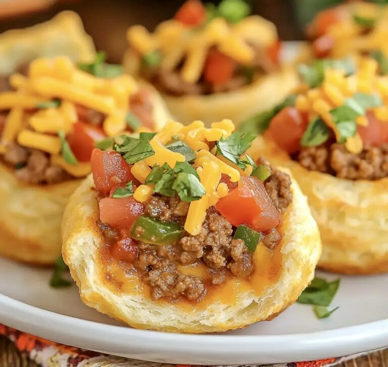 Taco Biscuit Cups Recipe