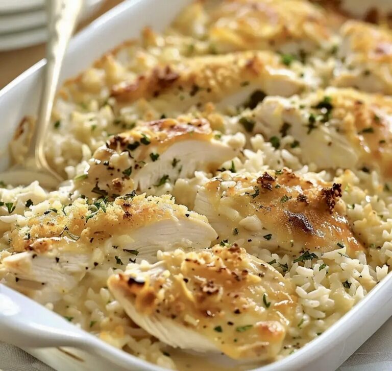 No Peek Chicken Rice Casserole Recipe