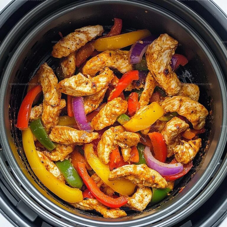 Air Fryer Chicken Fajitas Recipe