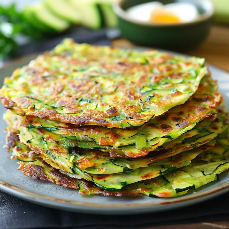 Keto Zucchini Tortillas Recipe