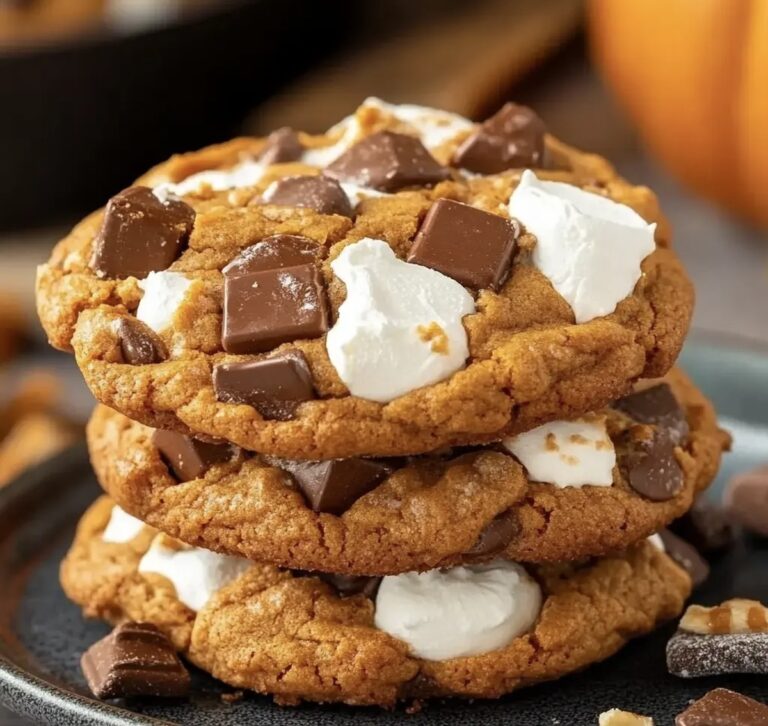 Pumpkin Smores Cookies Recipe