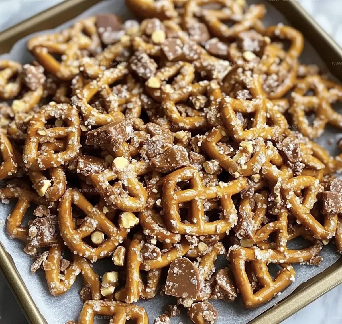 Butter Toffee Pretzels - Sweet, Crunchy, and Irresistible Recipe