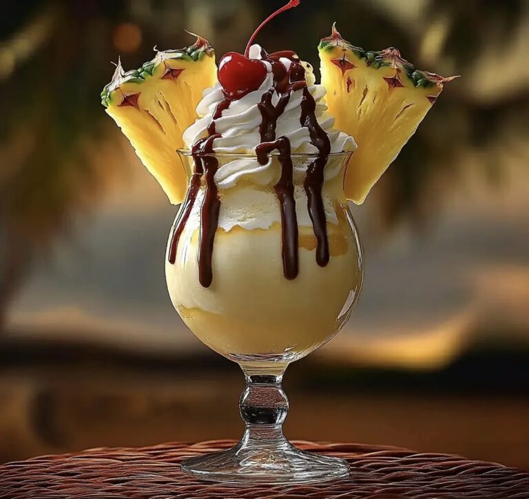 Ice Cream Sundae Pina Colada Recipe