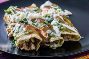 Chicken Enchiladas with Salsa Verde Recipe