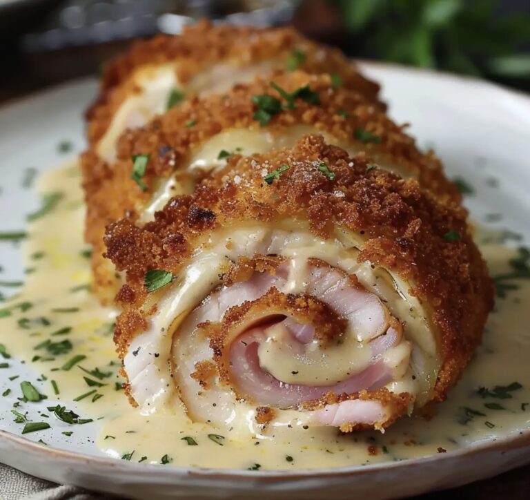 Crispy, Creamy Chicken Cordon Bleu Recipe