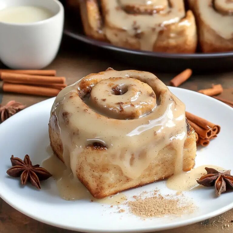 Chai Cinnamon Rolls Recipe