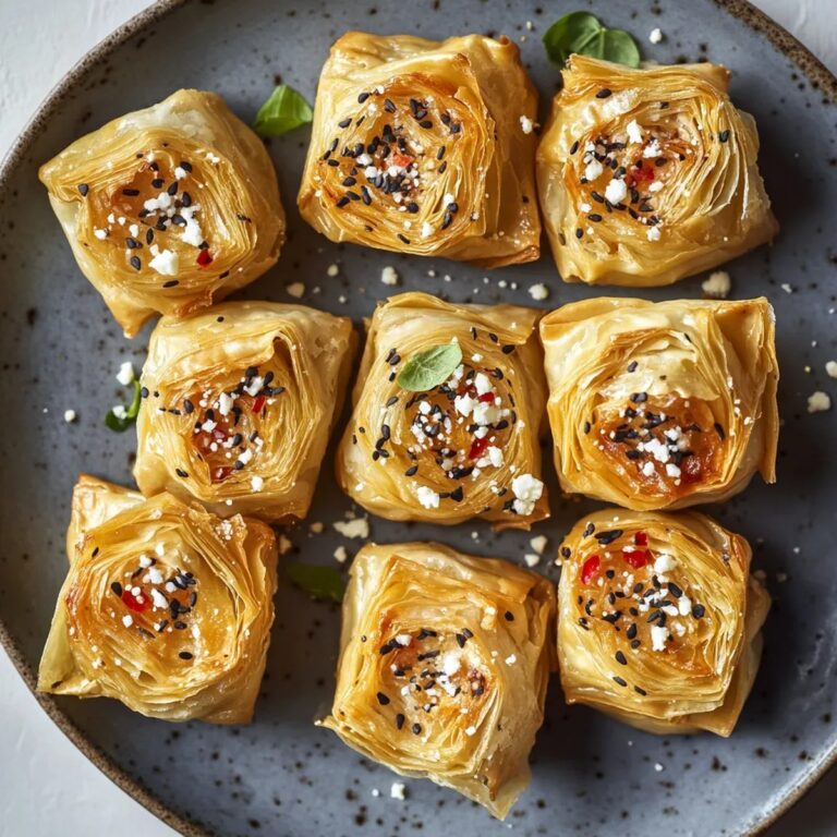 Feta Fillo Honey Bites Recipe