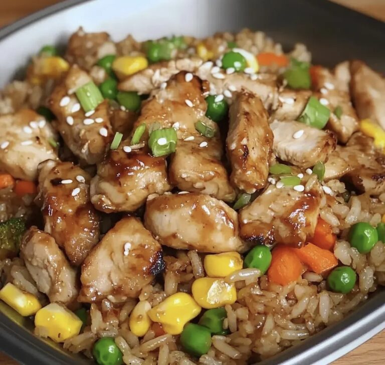 Hibachi Chicken with Fried Rice Recipe
