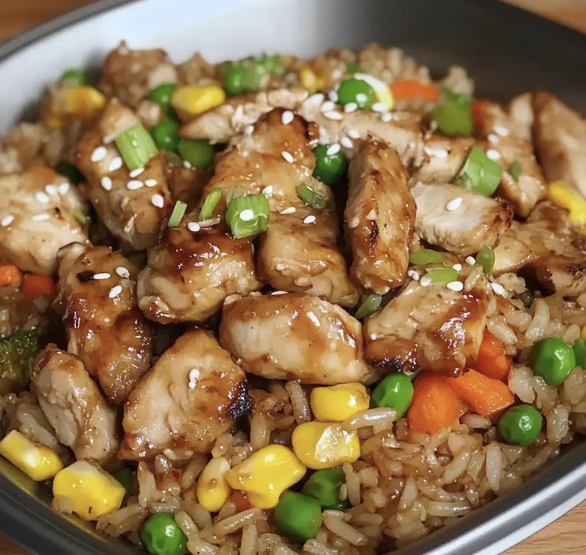 Hibachi Chicken with Fried Rice Recipe