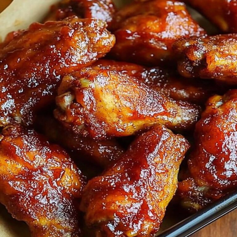 Oven Baked BBQ Chicken Wings Recipe