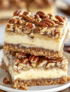Pecan Pie Cheesecake Bars Recipe
