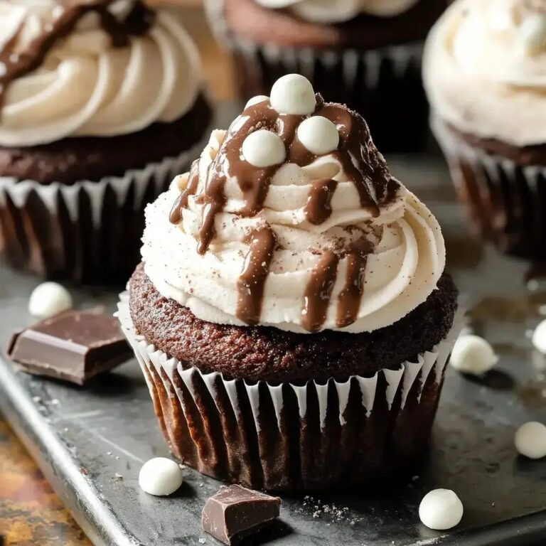 Hot Chocolate Cupcakes Recipe