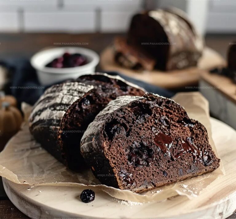 Chocolate Cherry Sourdough Bread Recipe