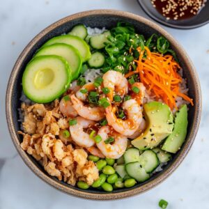 Shrimp Poke Bowl Recipe