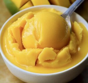Cool Mango Sorbet Recipe