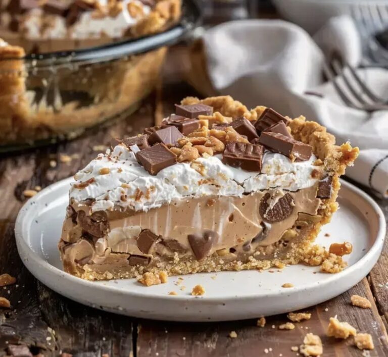 No Bake Snickers Pie Recipe