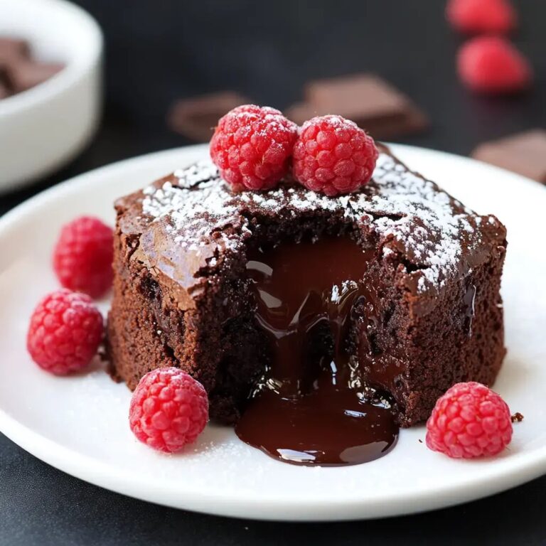 Lava Brownies Recipe