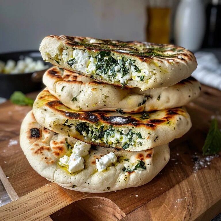 Feta Spring Flatbreads Recipe