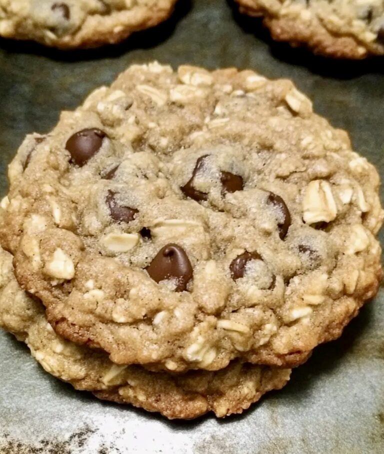 Chocolate Chip Oatmeal Cookies Recipe