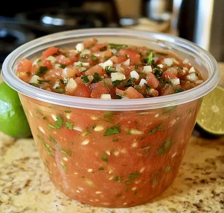 Homemade Salsa Recipe
