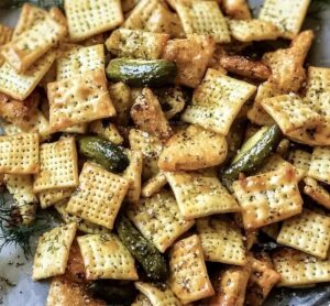 Dill Pickle Chex Mix Recipe