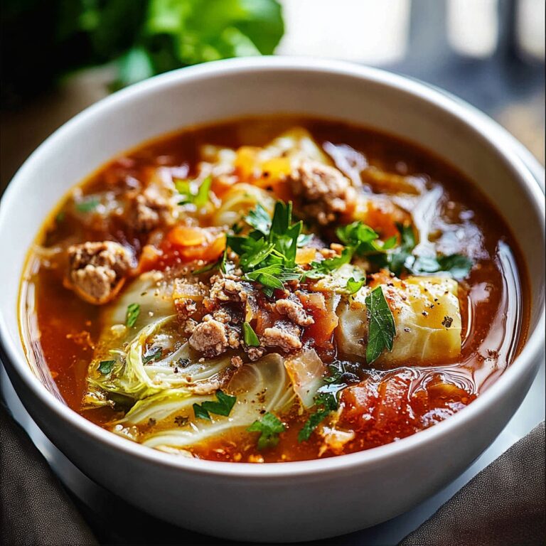 Cabbage Roll Soup Recipe